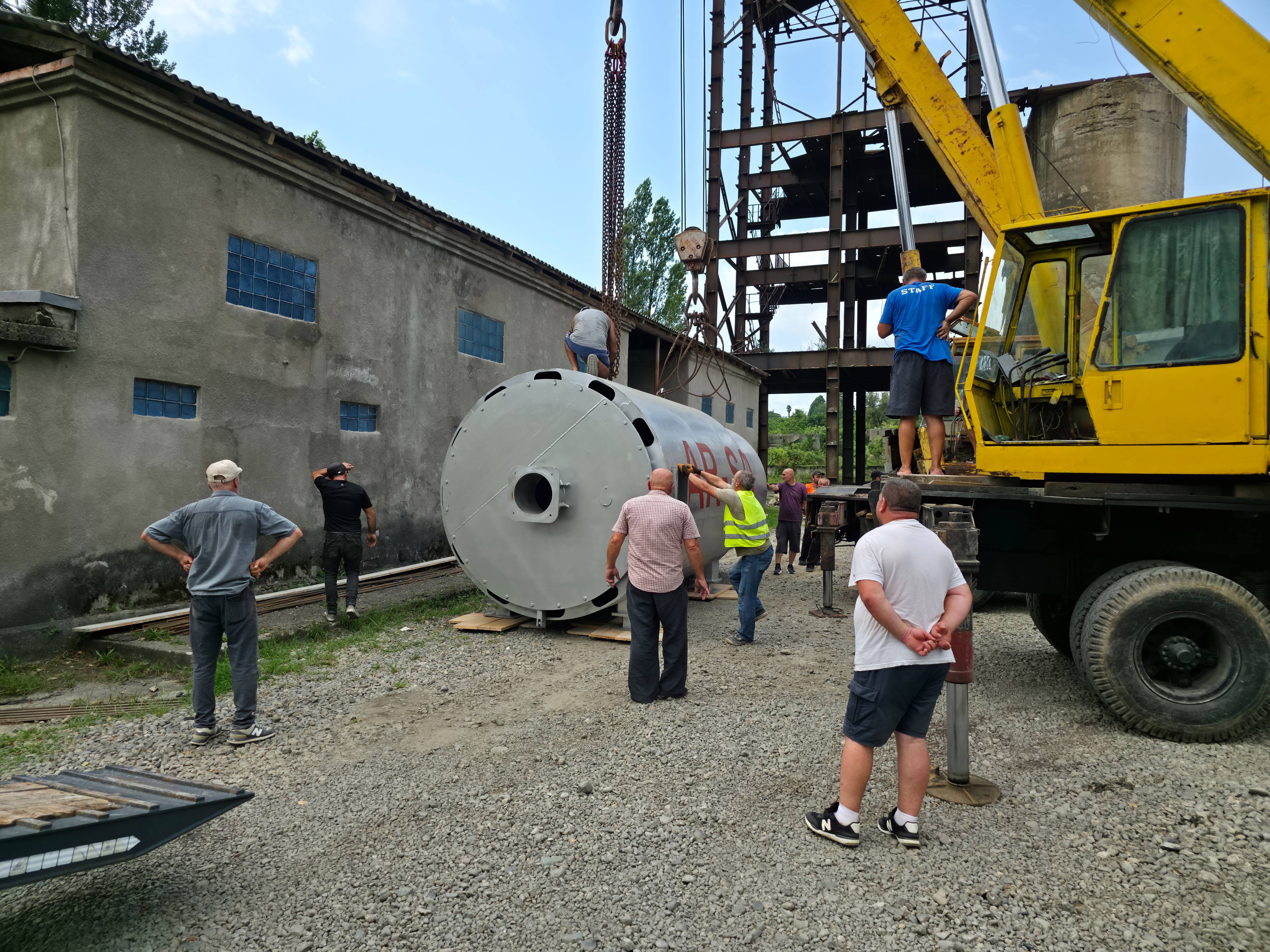 Image of organized pallets ready for shipment